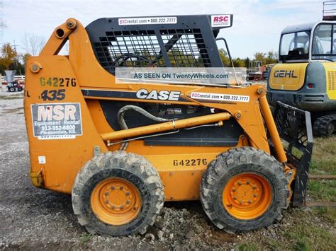 case 435 skid steer with 4 in 1 bucket|case 435 engine.